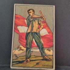 Postales: LOTE BELLE SUIZA TARJETA CONMEMORACIÓN DE LA FIESTA NACIONAL. 1911(85.1000.IMP)