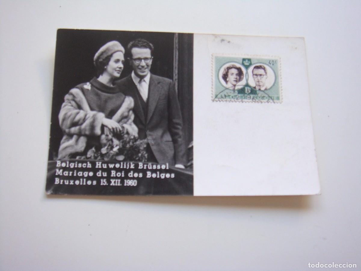 Postales: REYES DE B&Eacute;LGICA BALDUINO Y FABIOLA - Foto 1