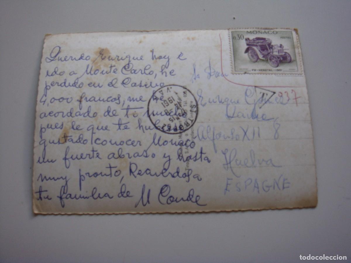 Postales: 19 DE ABRIL 1956 REYES DE MONACO - Foto 2