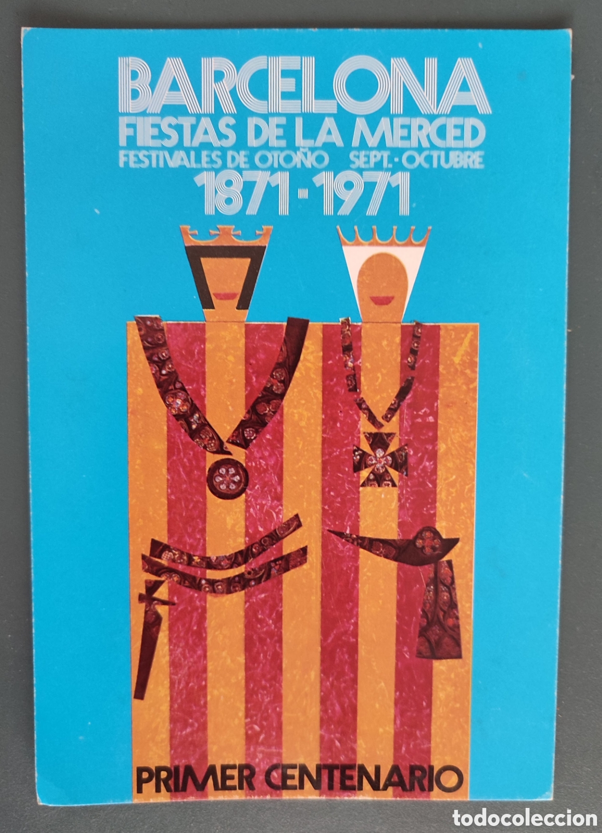 Postales: Postal Fiestas de la Merce .1971 - Foto 1