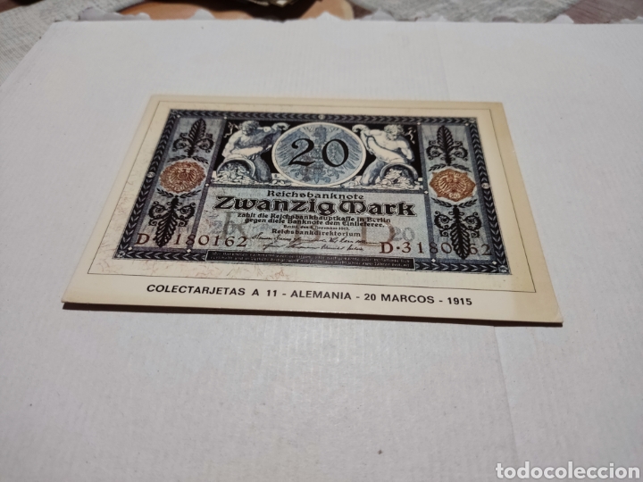 Postales: Postal tema billetes Alemania - Foto 1