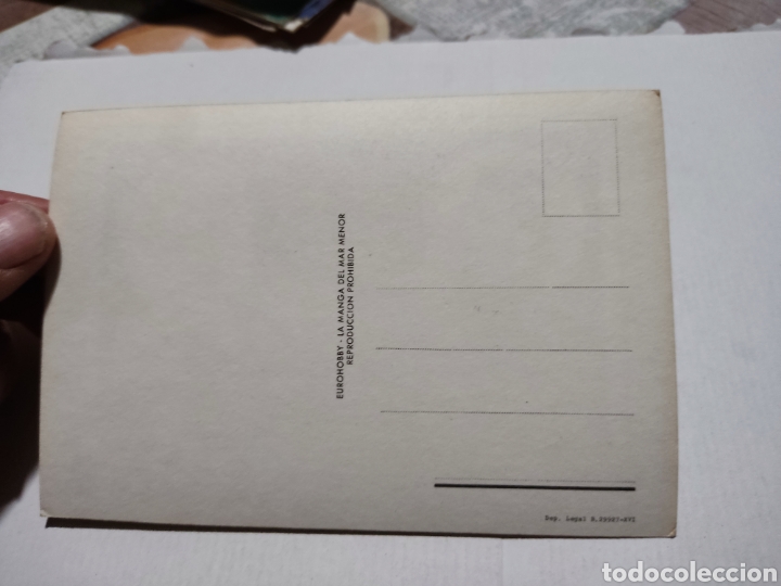 Postales: Postal tema billetes Espa&ntilde;a - Foto 2