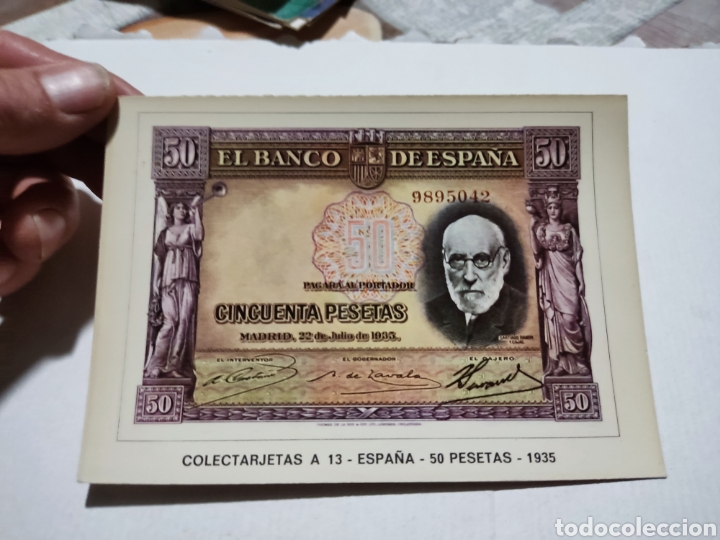 Postales: Postal billete Espa&ntilde;a - Foto 1