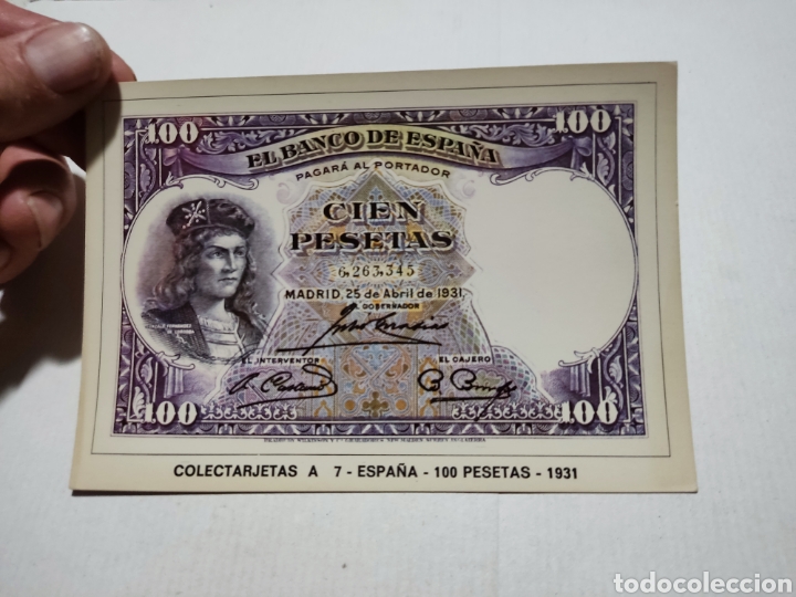 Postales: Postal billete Espa&ntilde;a - Foto 1