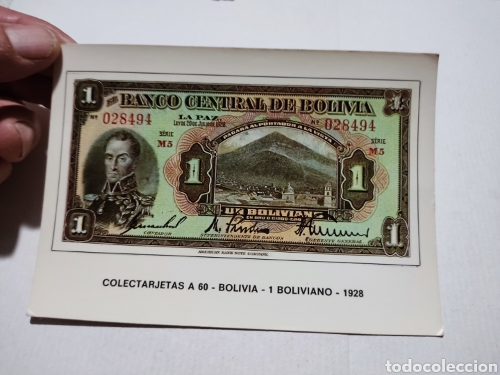 Postales: Postal billete Bolivia - Foto 1
