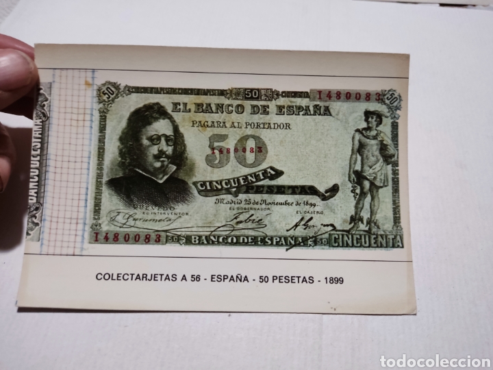 Postales: Postal billete Espa&ntilde;a - Foto 1