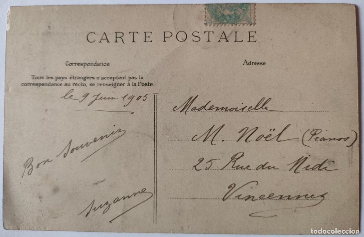 Postales: ALFONSO XIII EN PARIS - Foto 2