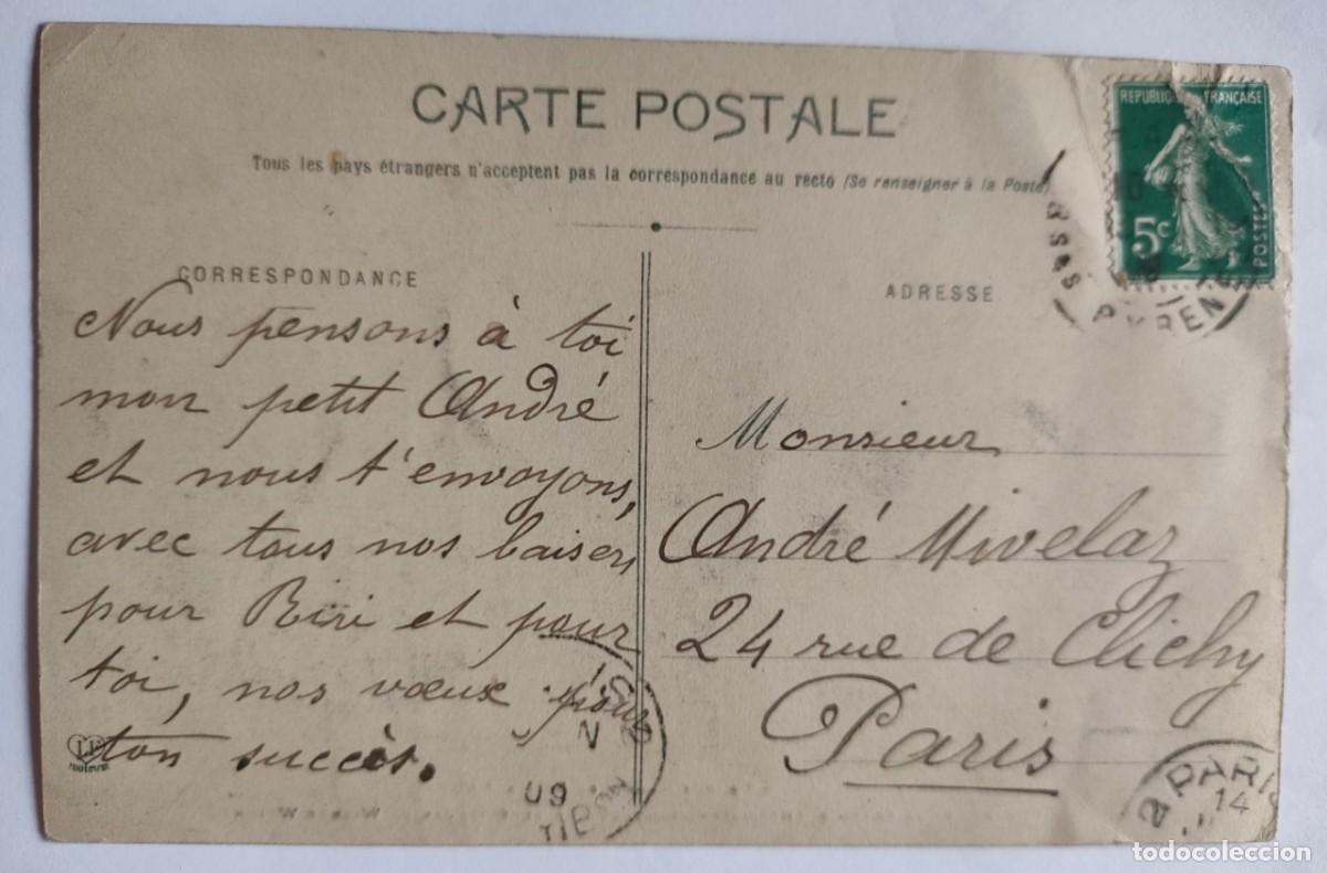 Postales: ALFONSO XIII EN PARIS - Foto 2