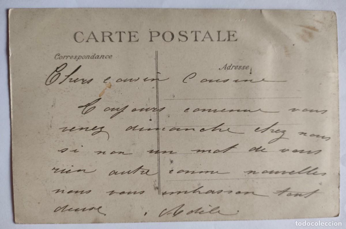 Postales: ALFONSO XIII EN PARIS - Foto 2