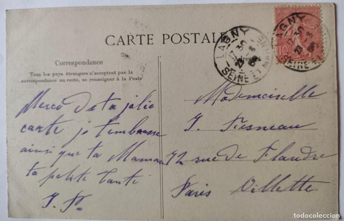 Postales: ALFONSO XIII EN PARIS - Foto 2
