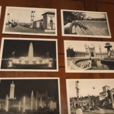 Postales: LOTE DE 11 POSTALES ORIGINALES EXPOSICIÓN INTERNACIONAL BARCELONA. 1929. CONCESIONES GRÁFICAS