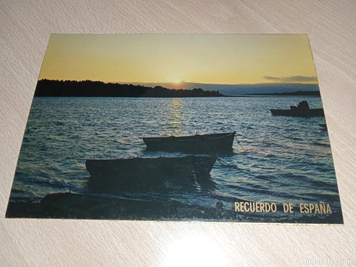 Postales: RECUERDO DE ESPA&Ntilde;A - PUESTA DE SOL - Foto 1