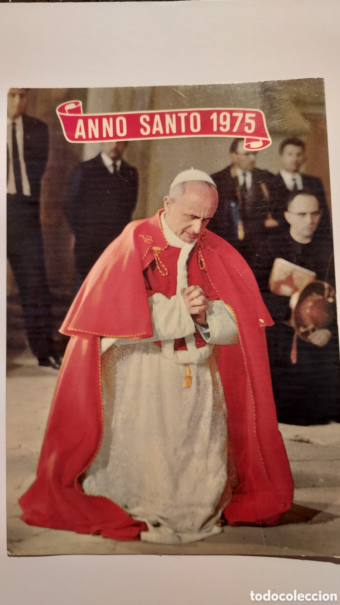 Postales: Postal de Pablo VI de 1975 - Foto 1