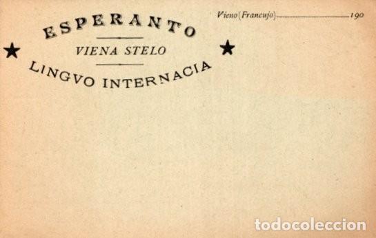 Postales: ESPERANTO. VIENA 190... - Foto 1