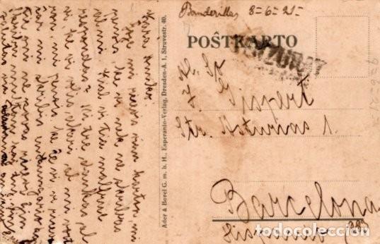 Postales: ESPERANTO. DRESDEN 1921 - Foto 2
