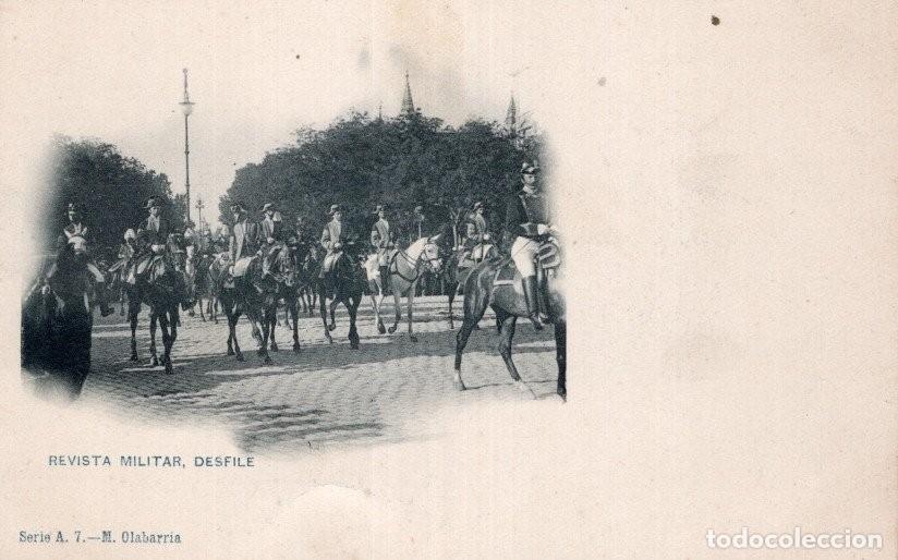 Postales: REVISTA MILITAR. DESFILE - Foto 1