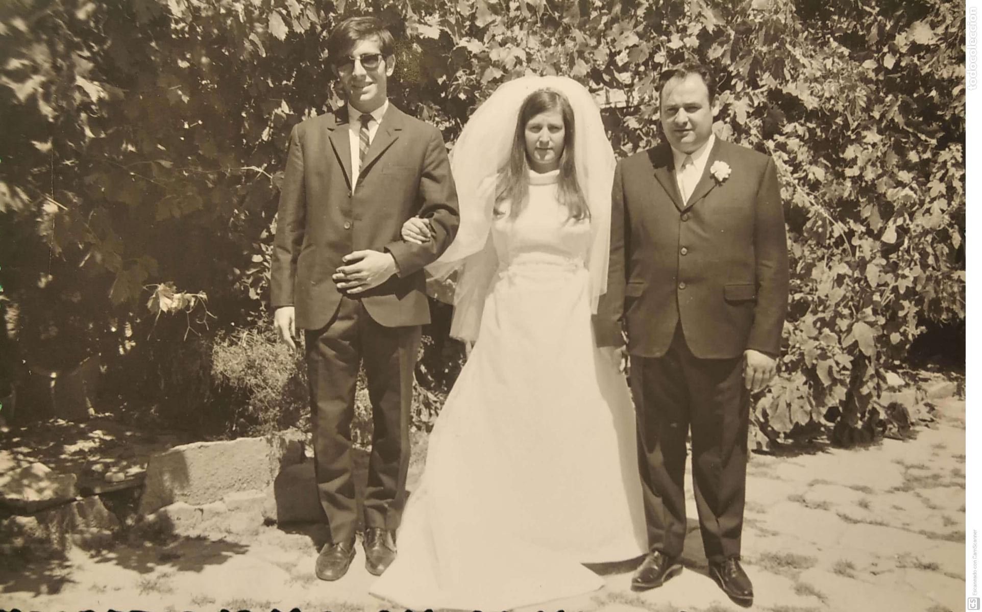 Postales: Foto: Una boda. Blanco/Negro. - Foto 1