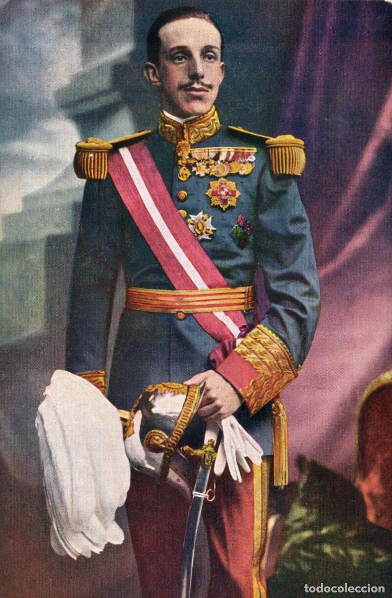 Postales: ALFONSO XIII REY DE ESPA&Ntilde;A - Foto 1