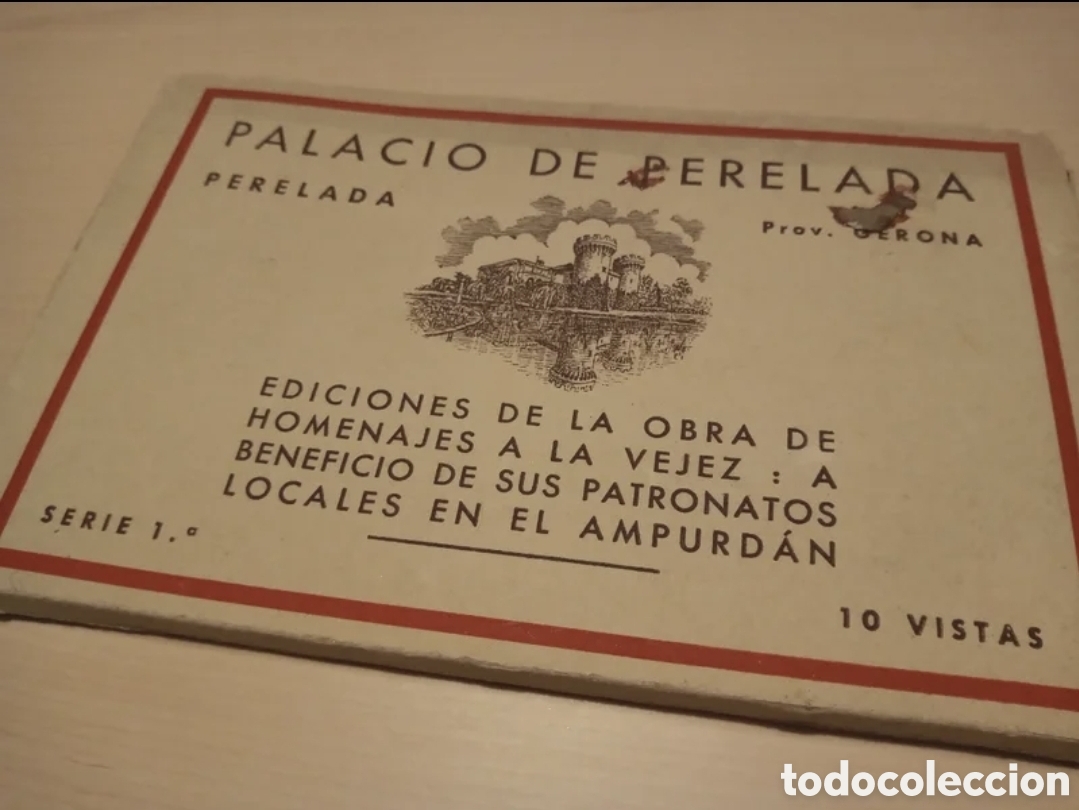 Postales: Palacio de Perelada postales a&ntilde;os 50 - Foto 7