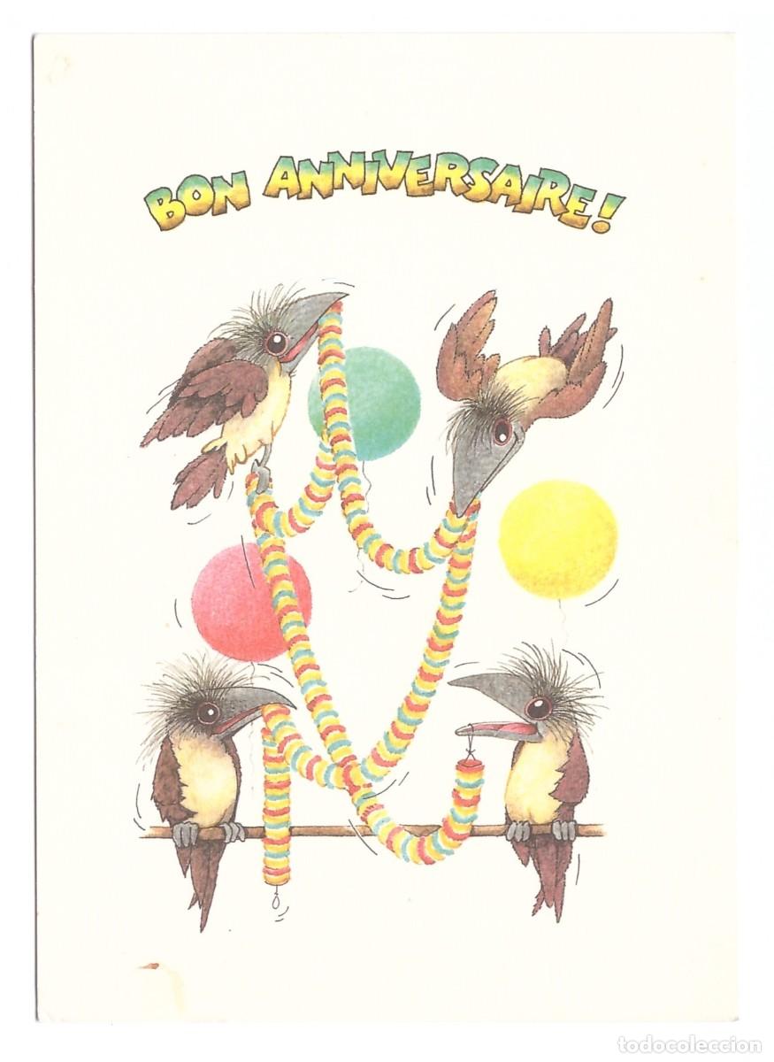 Postales: Bon Anniversaire! Paperclip. - Foto 1