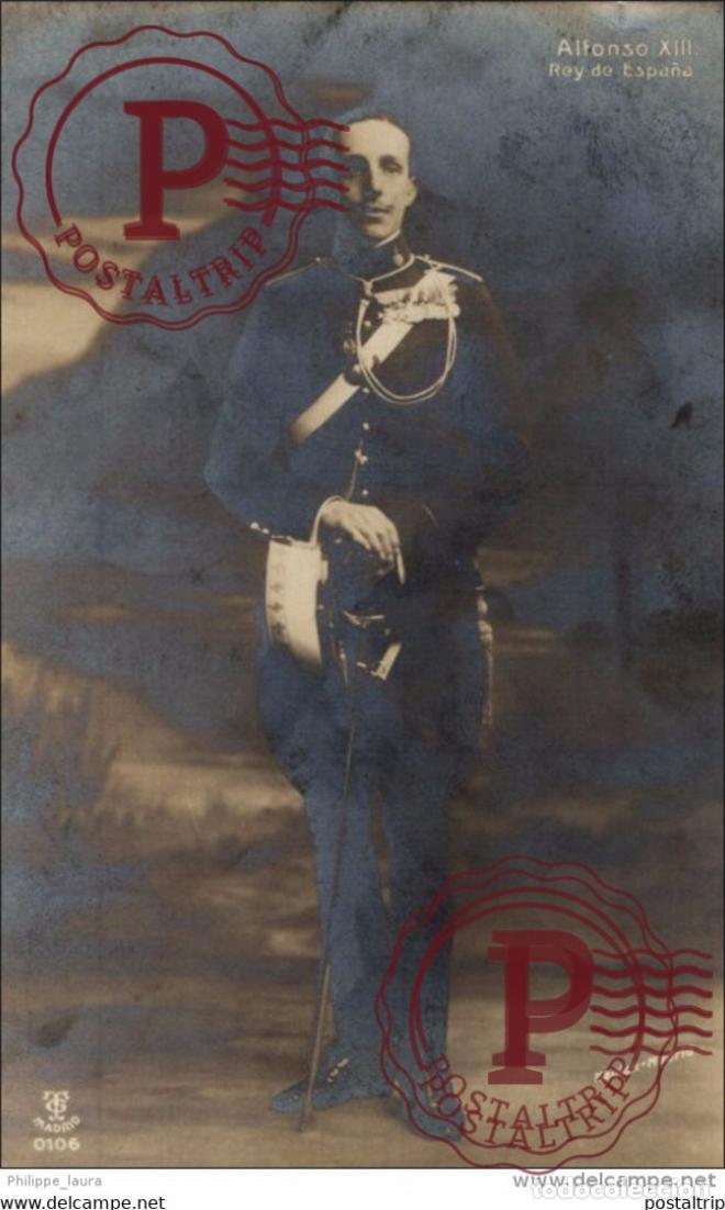 Postales: ALFONSO XIII REY DE ESPA&Ntilde;A - Foto 1