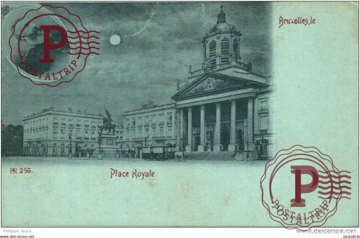 Postales: PLACE ROYALE BRUXELLES ROI - Foto 1