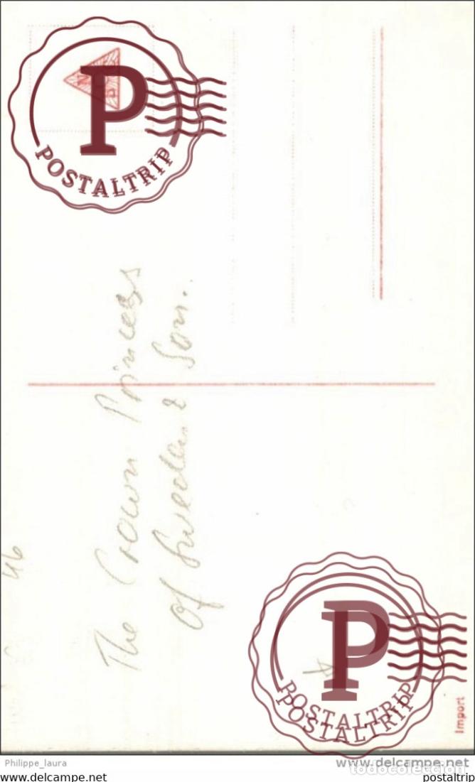 Postales: VAR KRONPRINSESSA MED PRINS BERTIL - Foto 2