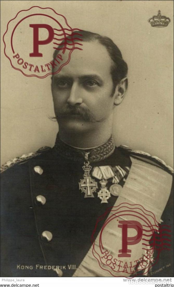 Postales: KONG FREDERIK D VIII DANEMARK - Foto 1