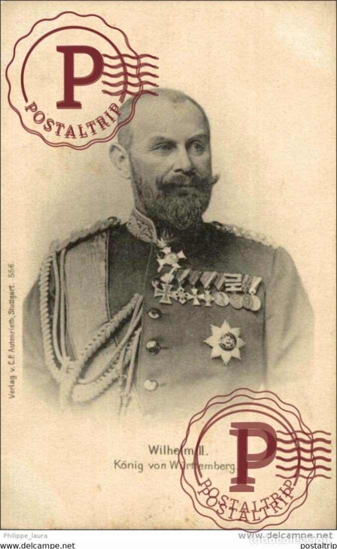 Postales: WILHELM II KONIG VON WURTEMBERG - Foto 1
