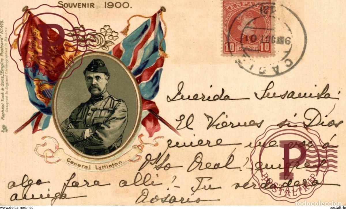 Postales: Souvenir 1900 : G&eacute;n&eacute;ral Lyttleton - Foto 1