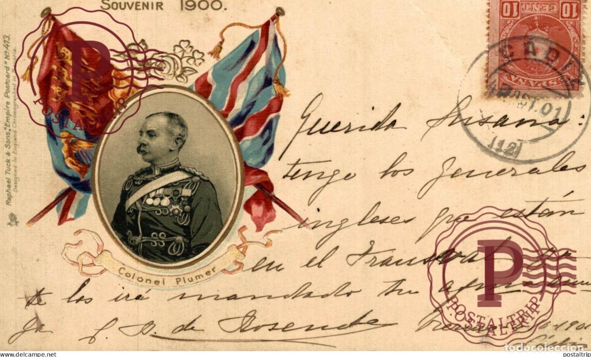 Postales: UK Souvenir 1900 : COLONEL PLUMER. - Foto 1