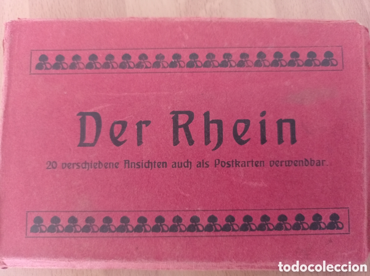 Postales: Der Rhein colecci&oacute;n 20 postales no circuladas