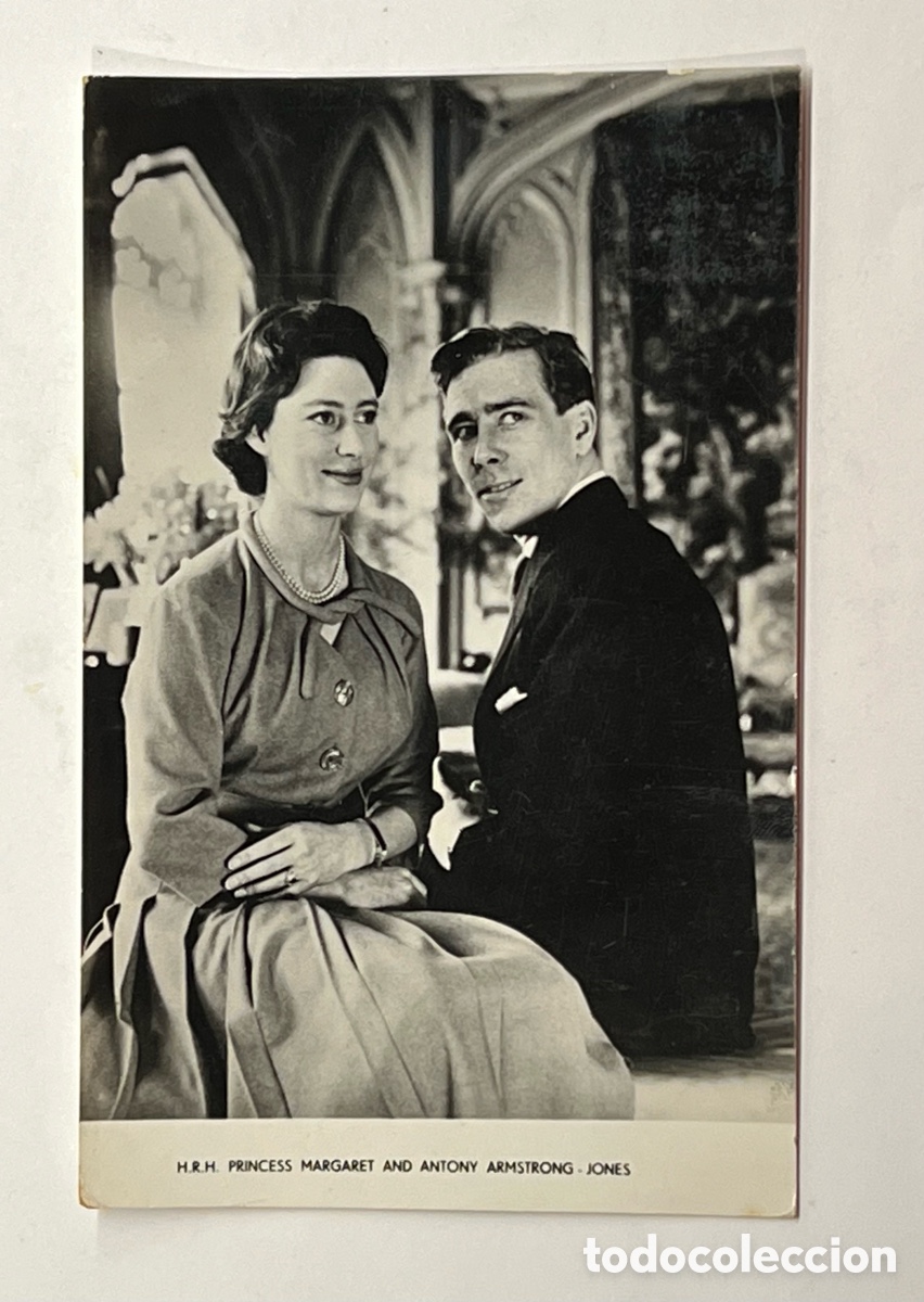 Postales: LONDRES. Postal H.R.H. PRINCESS MARGARET AND ANTONY ARMSTRONG - JONES (a.1960