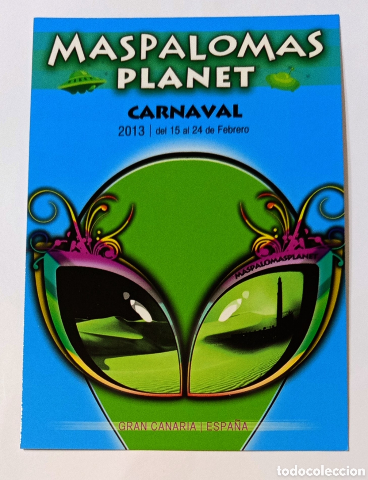 Postales: Carnaval Maspalomas 2013. Gran Canaria