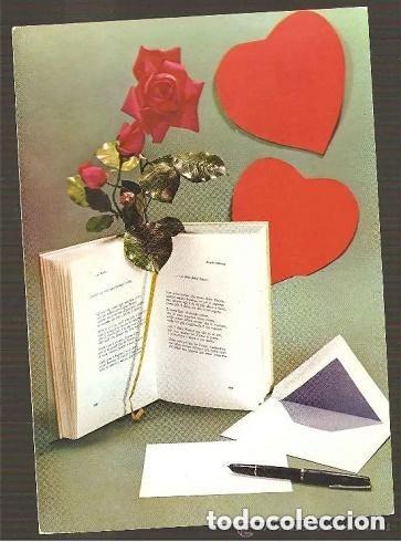 Postales: Postal UN LIBRO Y UNA ROSA - Sin circular . Mira todos mis dem&aacute;s art&iacute;culos para aprovechar
