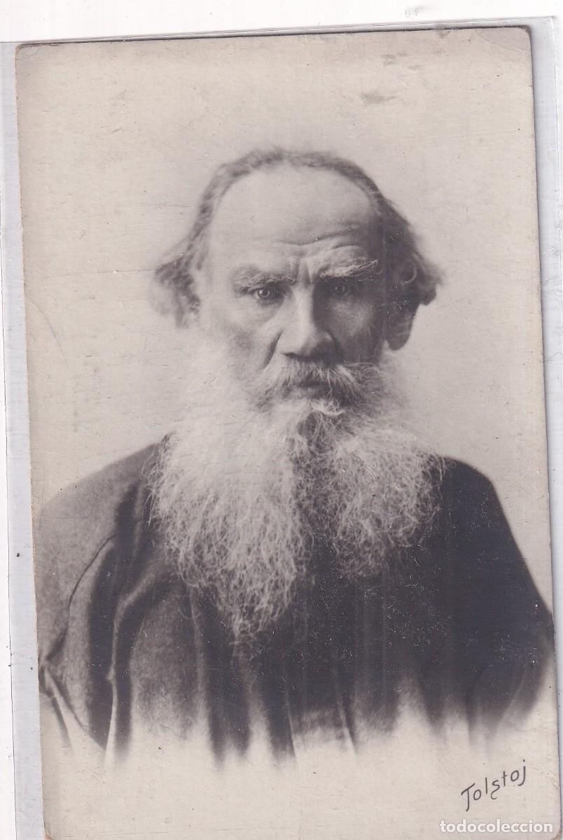Cartes Postales: LEO TOLSTOI-POSTAL ANTIGUA- REVERSO SIN DIVIDIR SIN CIRCULAR. NO FIGURA EDITOR.