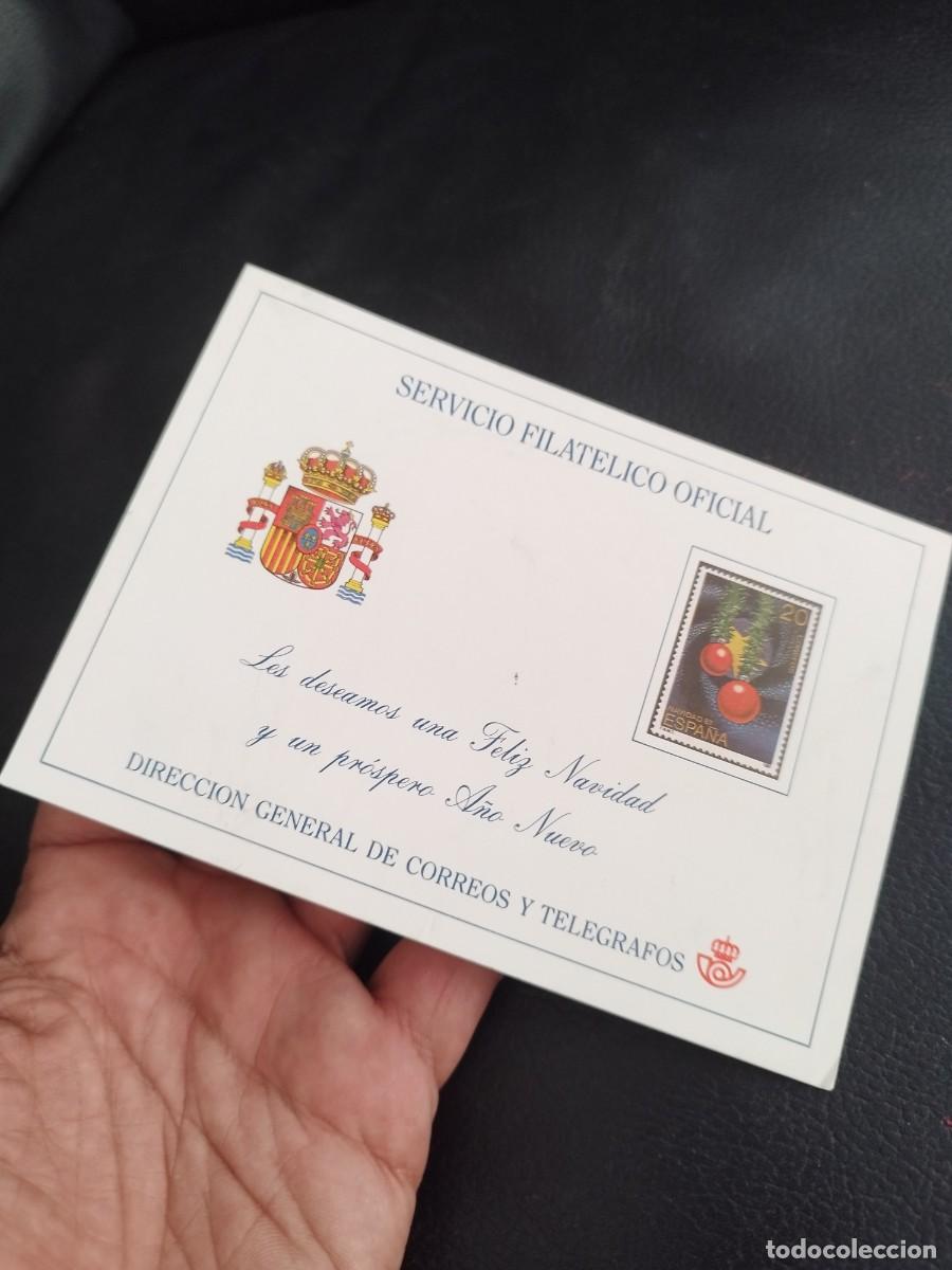 Postales: Tarjeta Postal felicitaci&oacute;n conmemorativa emitida por la Direcci&oacute;n General de Correos y Tel&eacute;grafos.