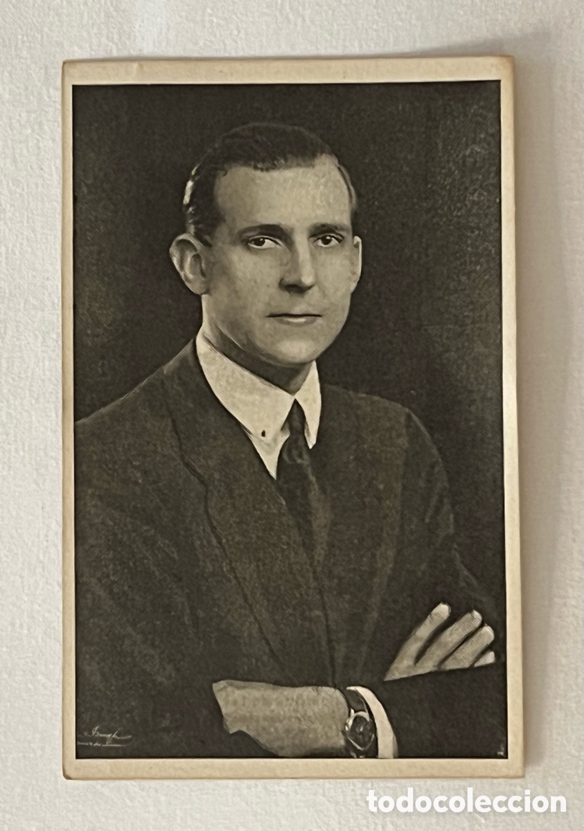 Postkarten: POSTAL. Don Juan de Borb&oacute;n y Battenberg. Conde de Barcelona. (Marzo de 1942)