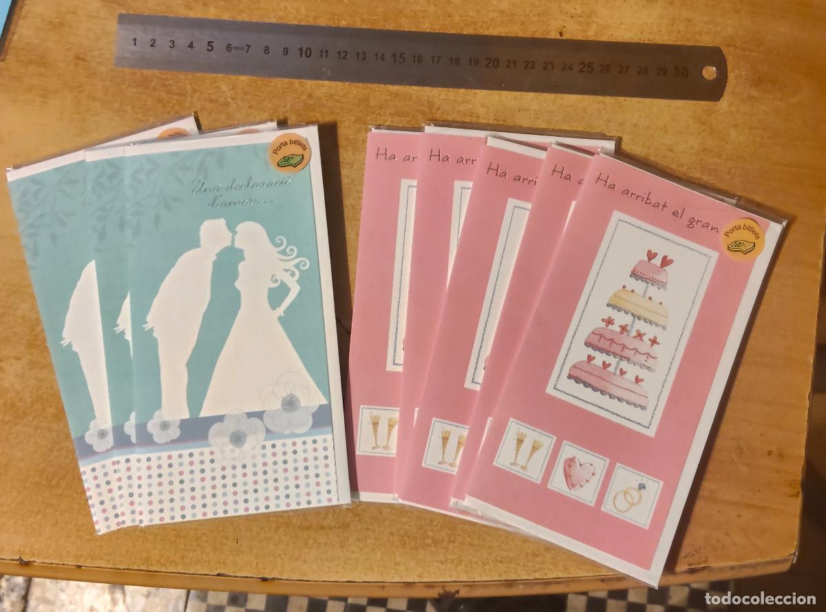 Postales: 5 + 3 Tarjeta de felicitaci&oacute;n - boda - ilustracion &rdquo; arribat el gran ... &rdquo; nuevas precintadas - cat