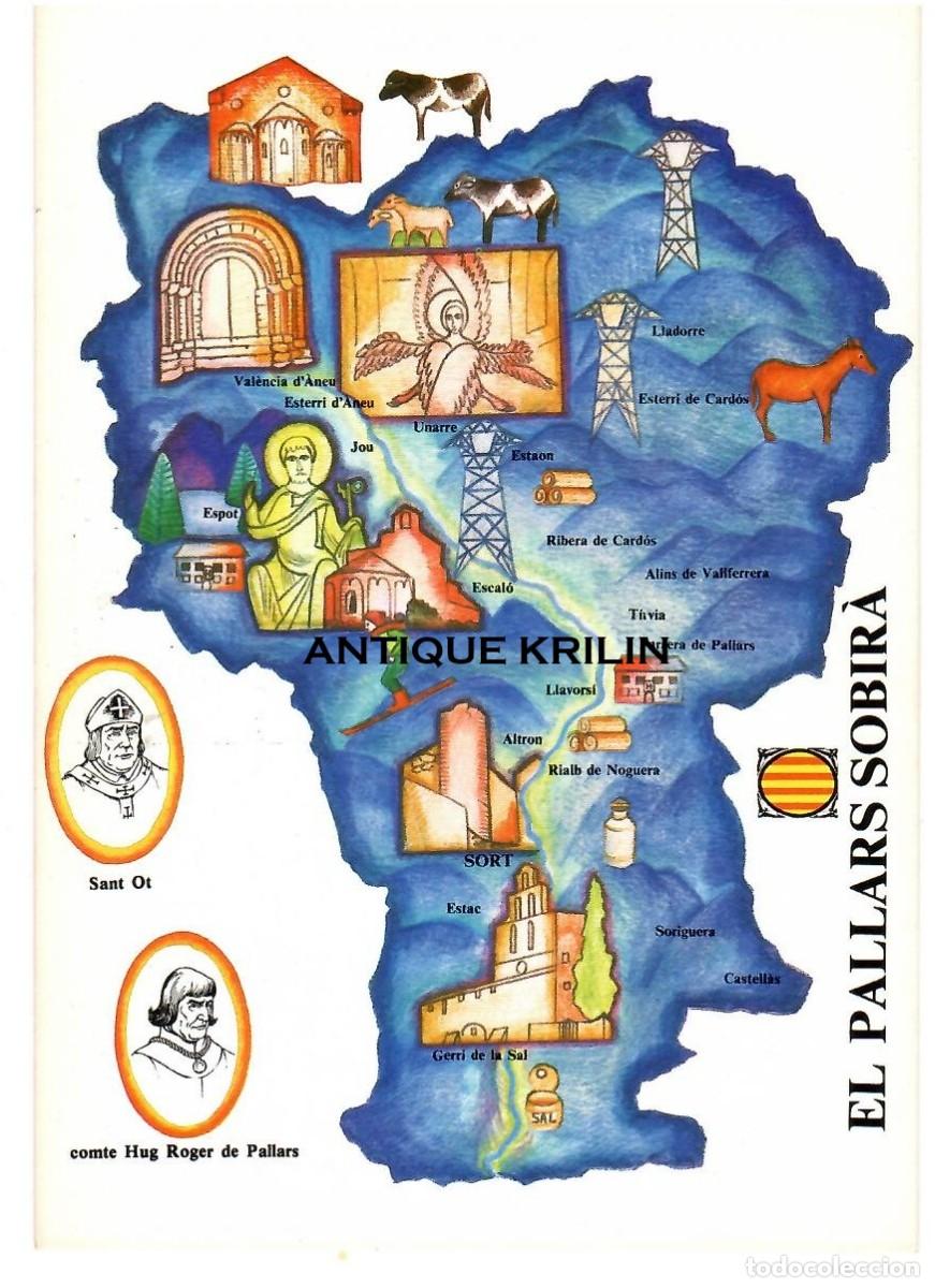 Postales: POSTAL CAMPANYA CONGRES CULTURA CATALANA / ILUSTRA TERESA BAIXAS / EL PALLARS SOBIR&Agrave;