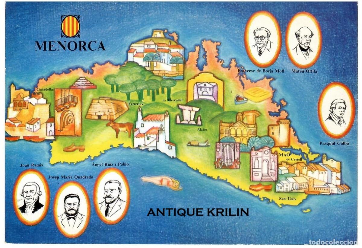 Postales: POSTAL CAMPANYA CONGRES CULTURA CATALANA / ILUSTRA TERESA BAIXAS / MENORCA