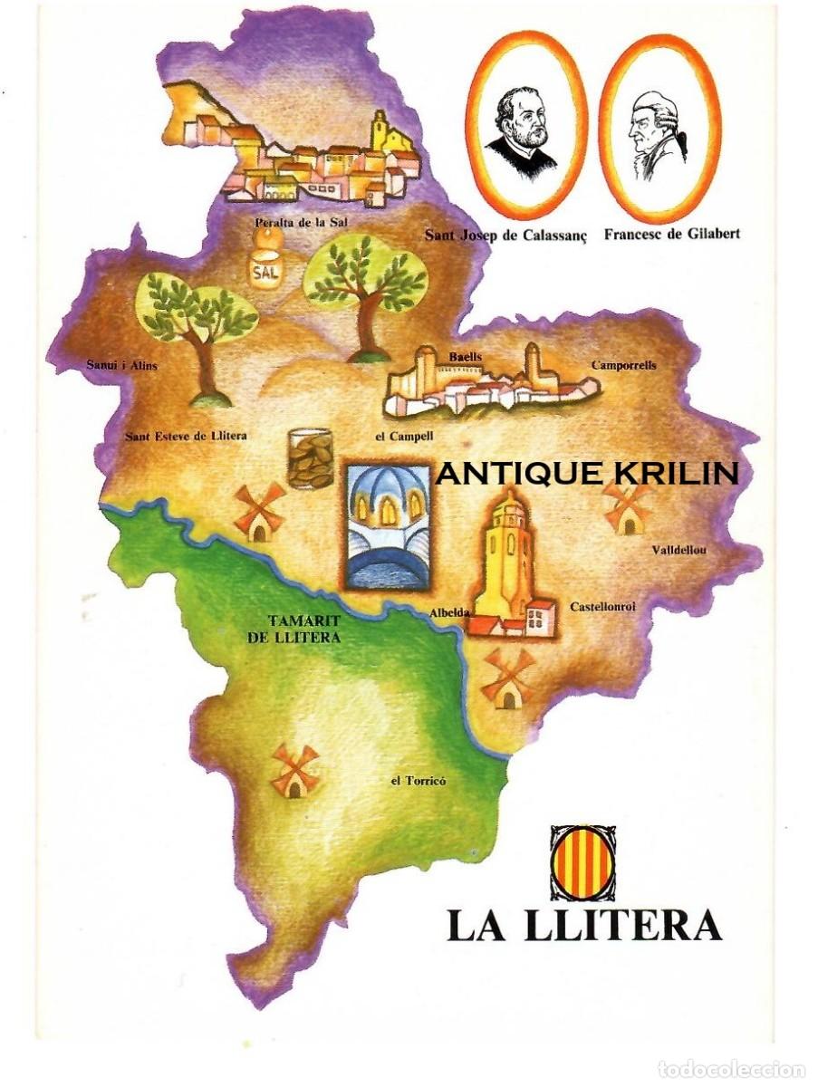 Postales: POSTAL CAMPANYA CONGRES CULTURA CATALANA / ILUSTRA TERESA BAIXAS / LA LLITERA