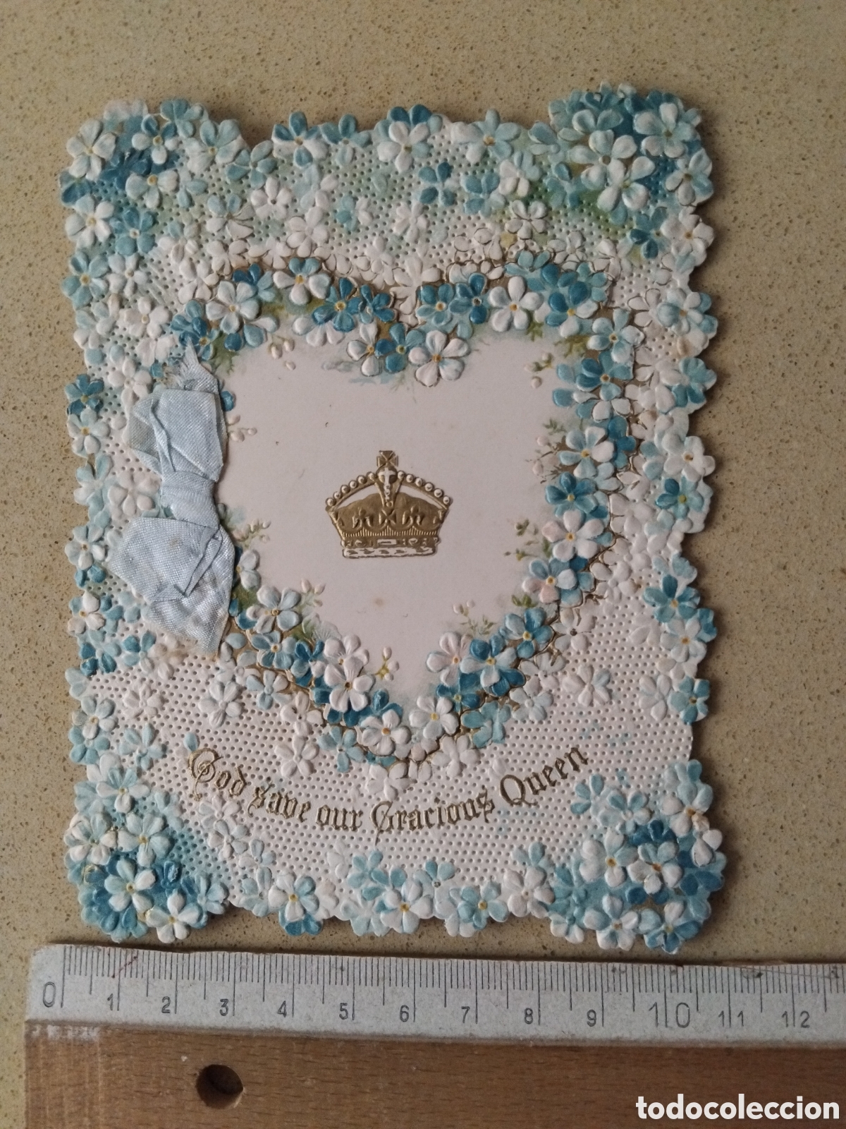 Postales: Tarje brit&aacute;nica &rdquo;God save our Gracious Queen&rdquo;