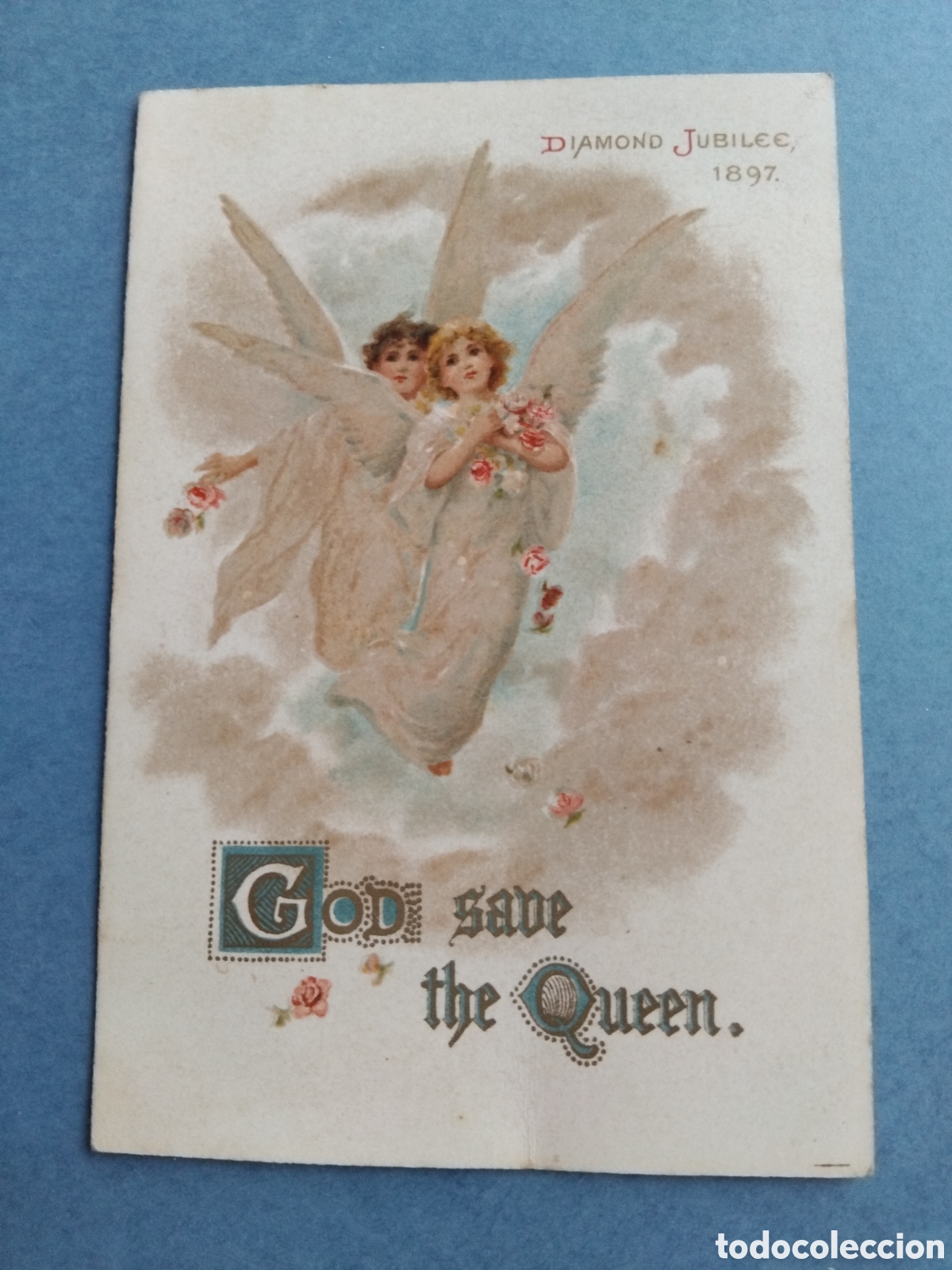 Postales: Tarjeta Jubileo reina Victoria 1897