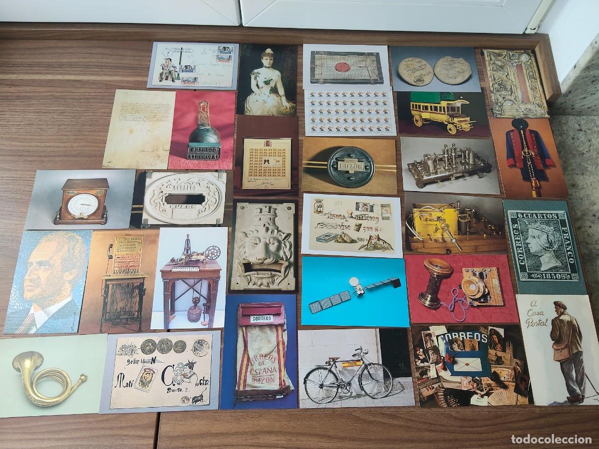 Postales: 30 POSTALES: MUSEO POSTAL - CORREOS
