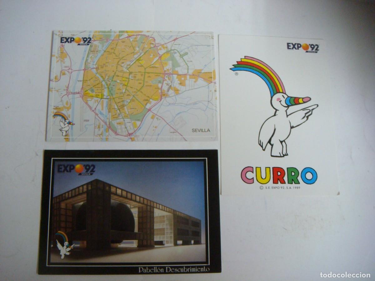 Postales: POSTALES COLECCION DE 7 POSTALES DE EXPO-92-CAJ-POS-N&ordm;-5 SOB-40