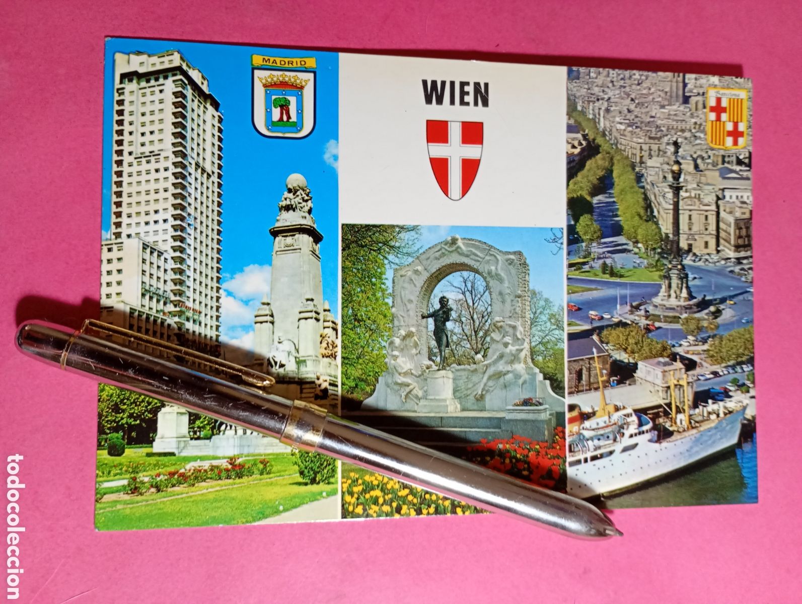 Postais: VIENA WIEN 1977 LOA TURISMO AUSTRIA EXPOSICION EN MADRID Y BARCELONA