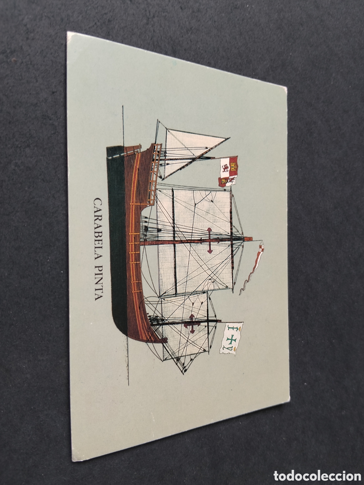 Postales: Postal carabela pinta sociedad estatal quinto centenario