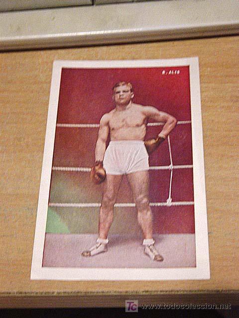Coleccionismo deportivo: Boxeo. R. Alis. Sin reverso. - Foto 1