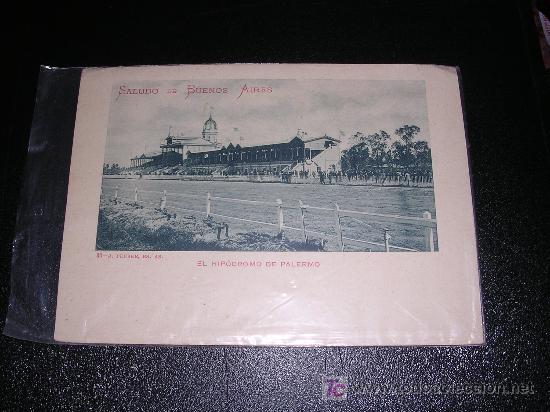 Coleccionismo deportivo: EL HIPODROMO DE PALERMO, BUENOS AIRES - Foto 1